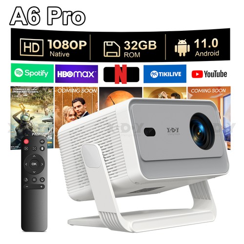 Xgody smart projector - 4k,