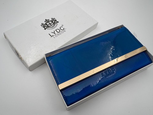 Lydc london blue patent wallet - lydc,