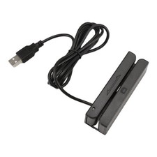 MSR90 USB Magnetic Strip Card Reading Machine Card Reader Stripe 3 Tracks  8623