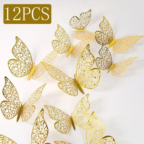 12pcs fashion hollow - 12pcs,