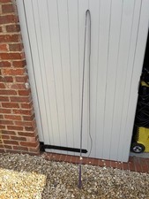 Lunge Whip | Purple & White Braided | Lightweight | Barely Used