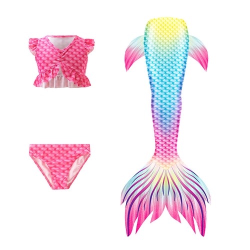 Kids mermaid tail with - tail, monofin