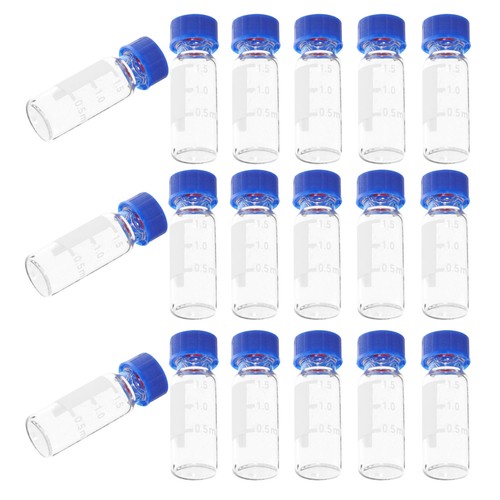 100 pcs glass vials - pcs,