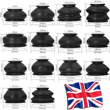 BALL JOINT ROD LINKAGES END DUST BOOT COVERS SUSPENSION STEERING UNIVERSAL 14Pcs
