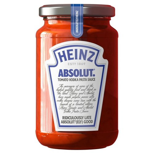Heinz absolut vodka - vodka, pasta