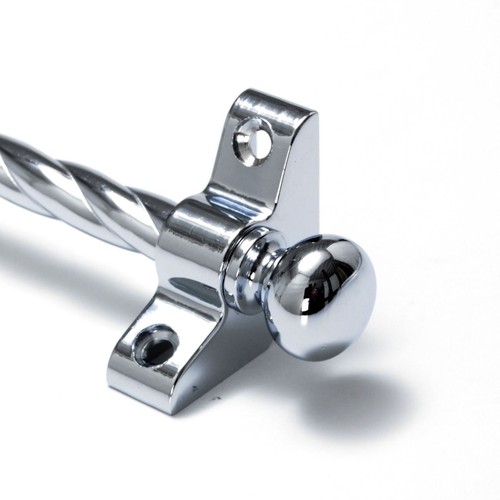 Polished chrome stair rods - chrome,