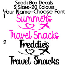 PERSONALISED SNACK BOX NAME