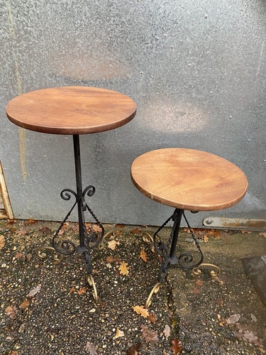 Set unusual wrought iron and - set, 2