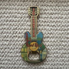 Hard Rock Cafe Bottle Opener Magnet San Francisco