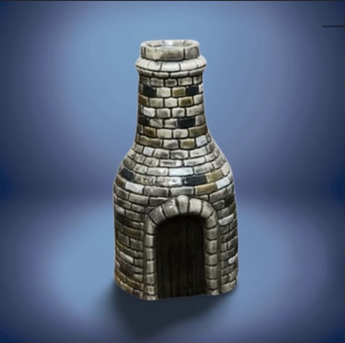 Bottle kiln burslem - burslem, pottery