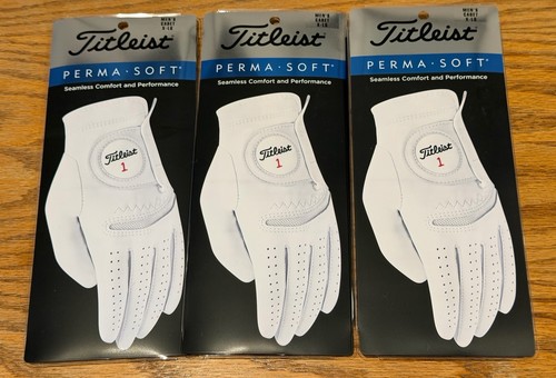 New titleist perma soft gloves - new,