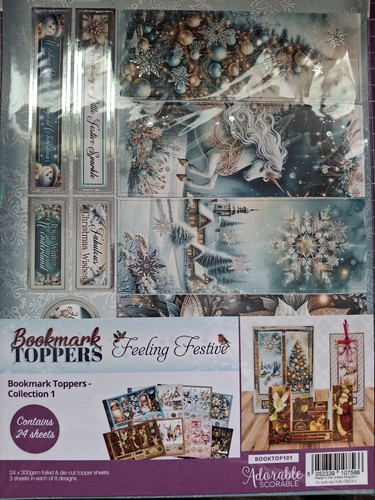 Hunkydory bookmark toppers - hunkydory,