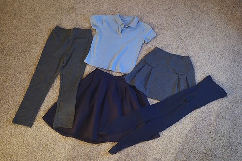 Girls school uniform - school,