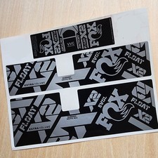 Fox Float X2 Factory Rear Shock Stickers 2021 2023 Mountain Bike Downhill Decal