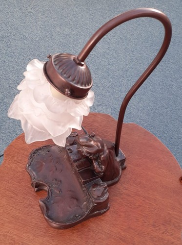 Vintage bronze effect art deco - bronze,