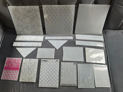 Embossing folders joblot - folders,
