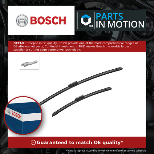 Wiper blades flat - flat, /