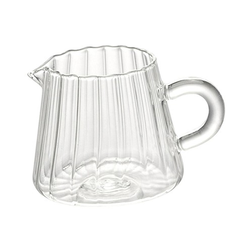 Glass coffee milk - coffee, jug