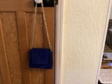 Jacqueline Vert Suede Bag With