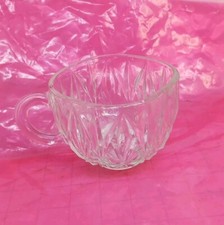 3" Glass Square Punch Cup /