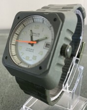 Rare 1960s Vintage Tanus Pilot Military Automatic Swiss Army Watch Uhr Orologio