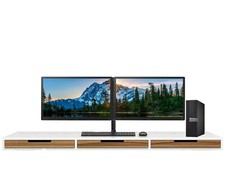 FAST DELL 7050 i5 6th Gen Dual Monitor Trading PC Setup- 32GB DDR4 1TB SSD Win11