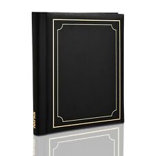 Large Self Adhesive Photo Albums Spiral Bound 20 Sheets 40 Sides Black - SM40BK