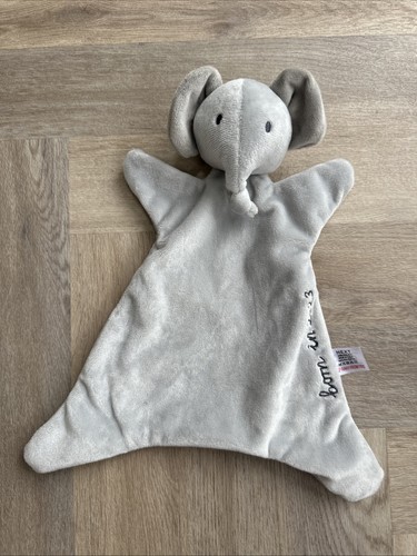 Grey elephant comforter