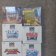 34 x Karaoke CDG Discs -