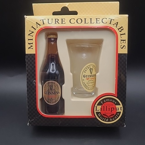 Guinness miniature bottle - miniature, and