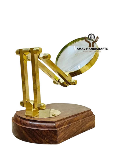 Amal retro brass desk - retro,