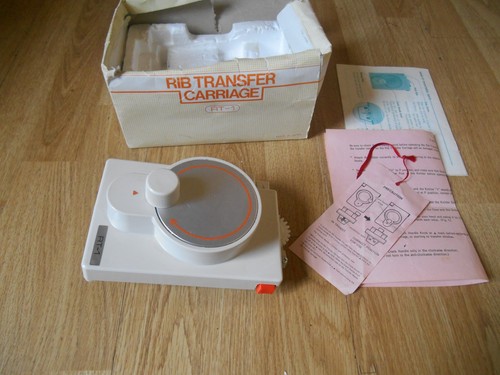 Knitmaster rib transfer - knitmaster,