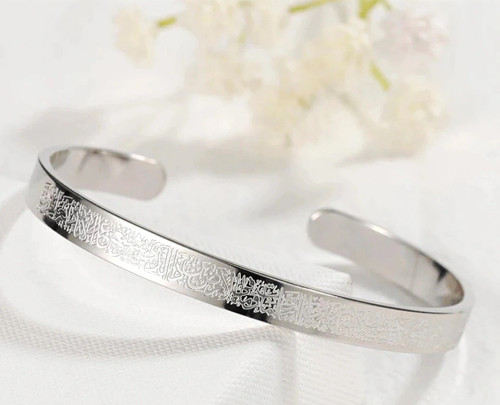 Silver colour engraved - colour,