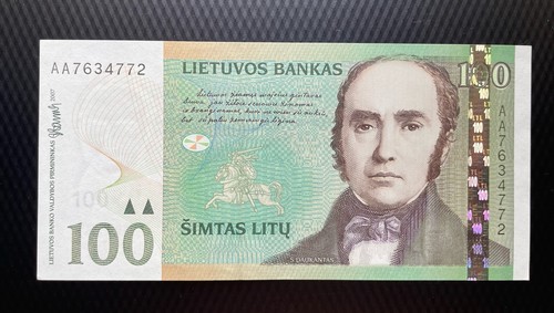 Lithuania 100 litu 2007 - lithuania,