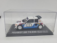 1/43 PEUGEOT 205 T16 EVO 1000 LAKES RALLY 1986 TIMO SALONEN