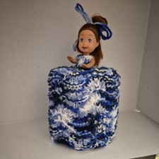 Retro Toilet Roll Cover Doll