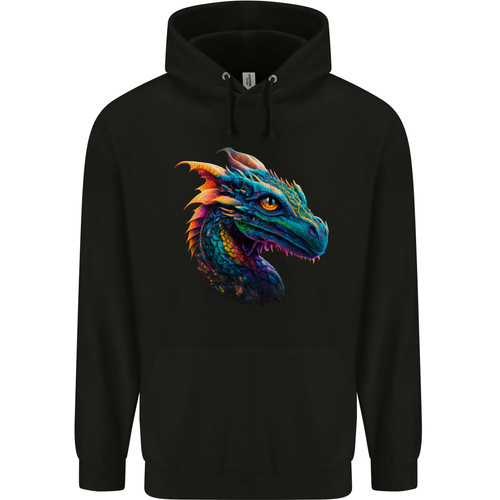 Fantasy colourful dragon - a,