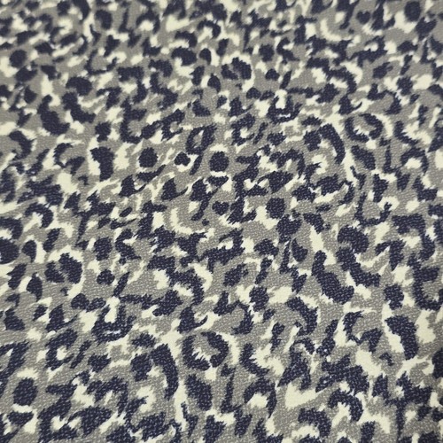 Leopard print bubble crepe - bubble,