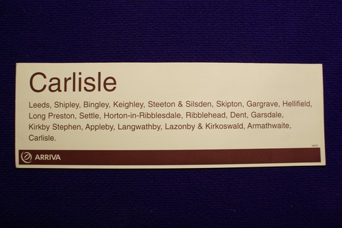 Carlisle ns79 arriva - carlisle,