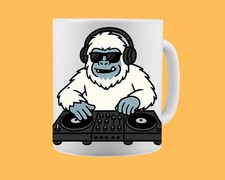 Coffee Mug DJ Yeti Cup Coffee Mug Gift Ceramic