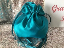 OCEAN DUCHESS SATIN DOLLY BAG