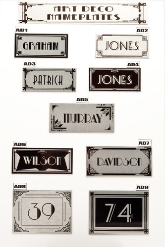 House sign plaque personalised - house,