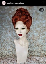 Red ginger drag queen - red,