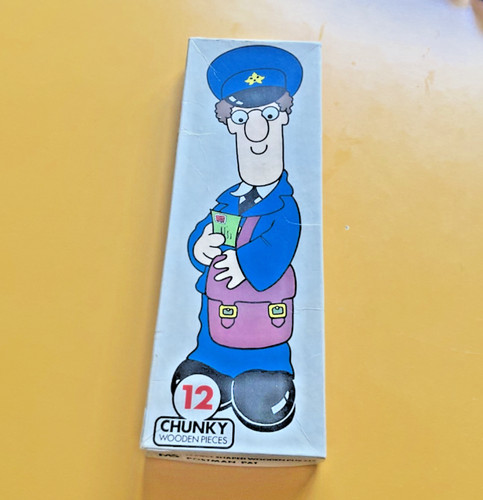 Vintage postman pat wooden - postman,