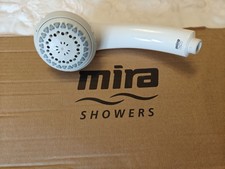 Mira Response Shower Head White OLD STYLE- Very Rare Now - LOOSE -NEW OLD STOCK