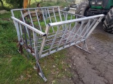 Round Bale Sheep Cows Calves Horse Goats Ring Feeder