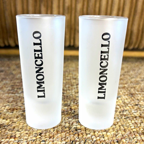 Frosted glass limoncello - 2x,