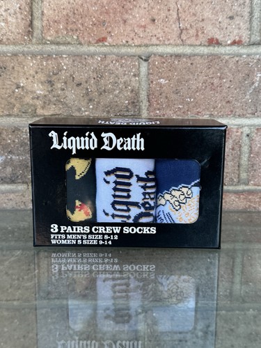 Brand new liquid death men - death,