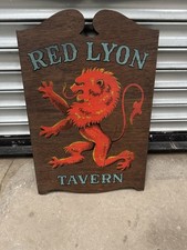 The Red Lyon Pub Sign