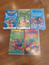 5 Tweenies VHS Videos -